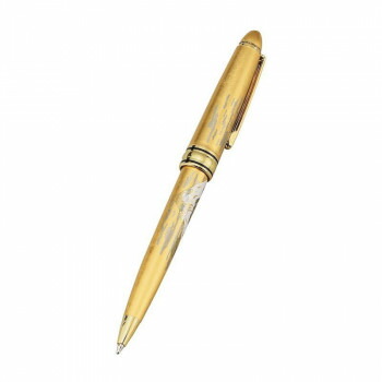 まえじゅう漆器 漆芸ボールペン 白富士(G) 6L-234