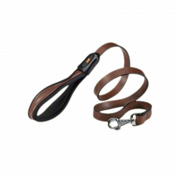 ferplast(ファープラスト)　ナチュラルシリーズ　イタリアンレザー　犬用リード　Giotto G　G25/120　ブラウン・76109058