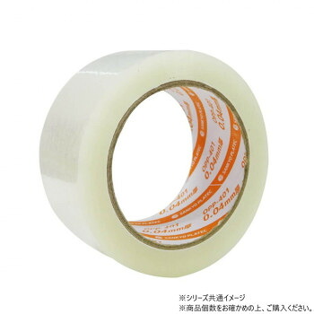 OPPテープ 薄手タイプ OPP-401 透明 6巻x10パック|QUOLI