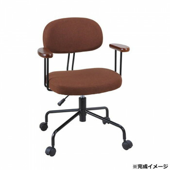 藤沢工業(TOKIO)　オフィスチェア　OCQ23FF ブラウン