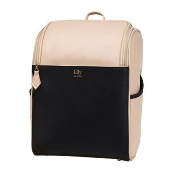 リュックサック Lily Beige x Black Bag-Lily03