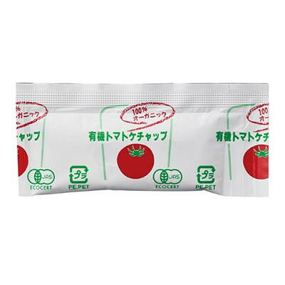 タカハシソース　カントリーハーヴェスト 有機トマトケチャップ 10g　1000個(40×25)　017171