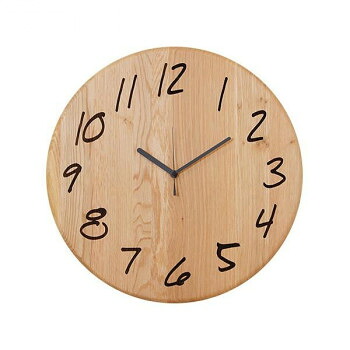 Latree ラトレ TIME タイム ウォールクロック 宙moji ♯OAK オーク PL1TIM-0021414-OAOL