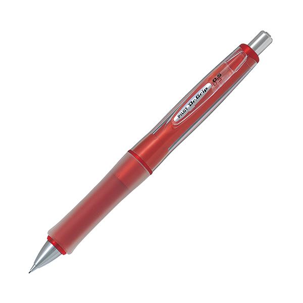 （まとめ） パイロットシャープペンシル ドクターグリップ Gスペック フラッシュカラーシリーズ 0.5mm （軸色：フラッシュレッド）HDGS-60R-FR 1本 【×10セット】