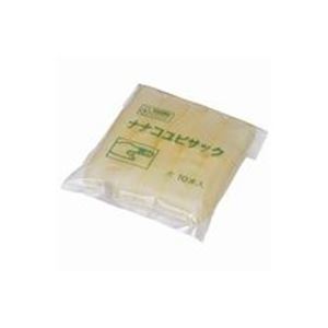 （まとめ）ナナコ 指サック アメ色 大 10個入 【×30セット】