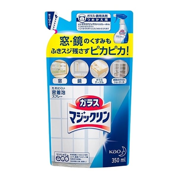 （まとめ）花王 ガラスマジックリン 詰替用【×100セット】