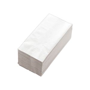 カラーナプキン 2PLY 8つ折 白無地1セット(2000枚:50枚×40パック) 11,408円