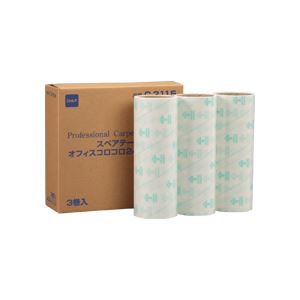 （まとめ）オフィスコロコロ スペアテープ 240mm 3巻×10パック 26,943円