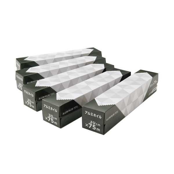TANOSEE 業務用アルミホイル30cm×75m 1セット(5本) 6,608円