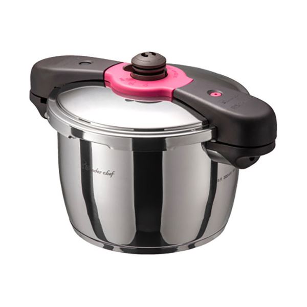 楽天市場】ワンダーシェフ 魔法のクイック料理 片手圧力鍋3.0L ZQSA30