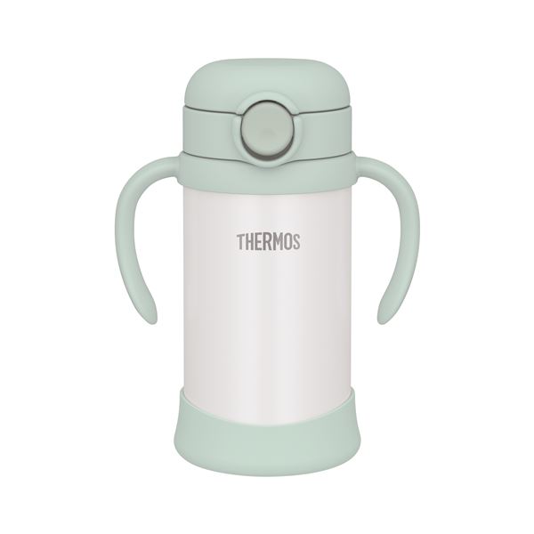 サーモス まほうびんのベビーストローマグ 350ml ミント FJT-350