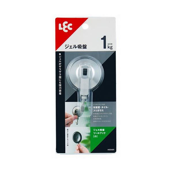 【5セット】 レック ジェル吸盤ツールフック 小 H00481X5 4,178円