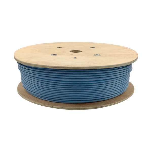 バッファロー Cat6A LANケーブル単線 ブルー 300m BL6A3000BL 1巻|QUOLI