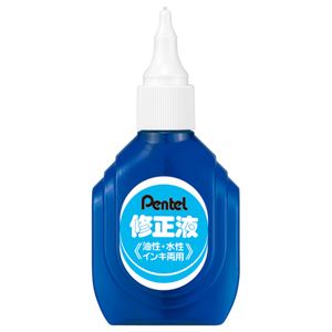 (まとめ) ぺんてる 修正液 油性・水性インキ両用 ZL1-WK 1本 【×10セット】