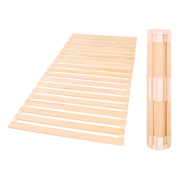 【楽天市場】桐すのこ/寝具用すのこ 単品 【シングルサイズ】 ロール式 コンパクト収納 日本製：QUOLI