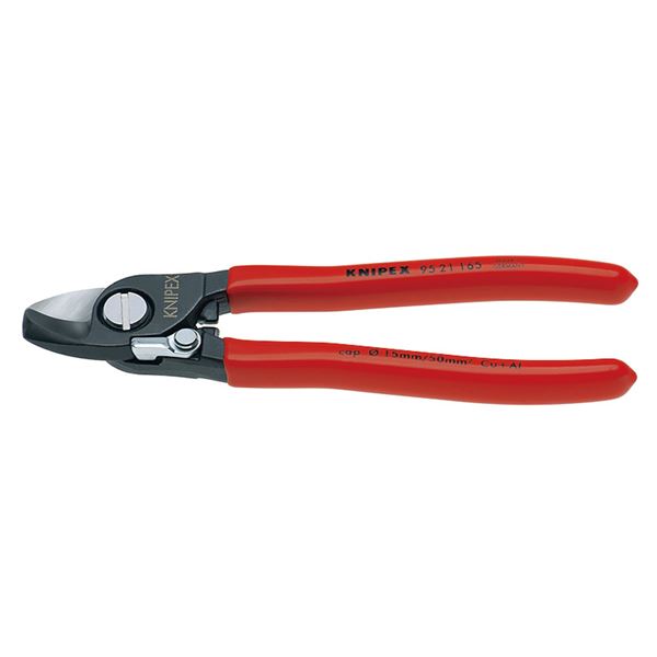 KNIPEX(クニペックス)9521-165 ケーブルカッター(バネ付)(SB)