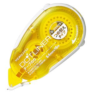 (まとめ) コクヨ テープのり ドットライナー 貼ってはがせるタイプ 本体 8.4mm×16m タ-DM401N-08 1個 【×15セット】