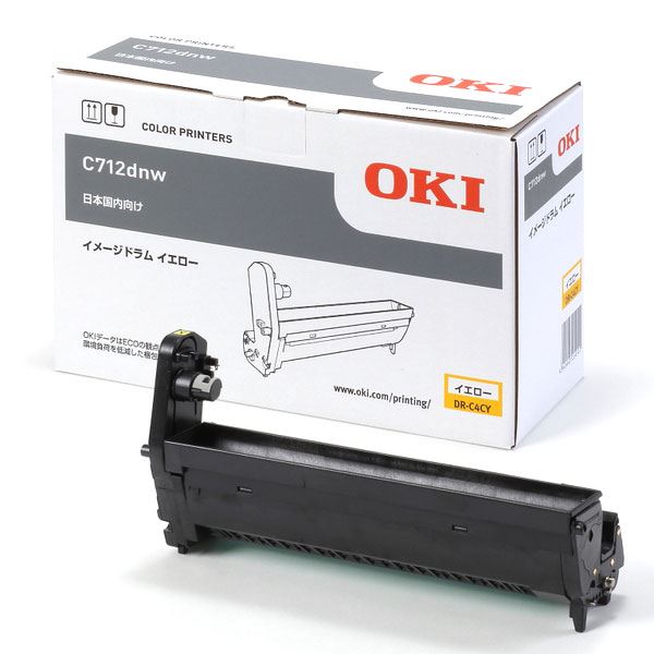 【純正品】 OKI DR-C4CY イメージドラムイ イエロー