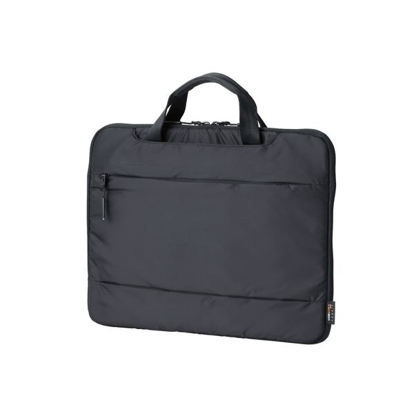 （まとめ） エレコム ハンドル付きインナーバッグ（CORDURA） BM-IBLW13BK 【&times;2セット】｜QUOLI