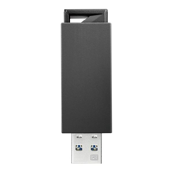 アイ・オー・データ機器 USB3.0/2.0対応 ノック式USBメモリー 32GB ブラック U3-PSH32G/K