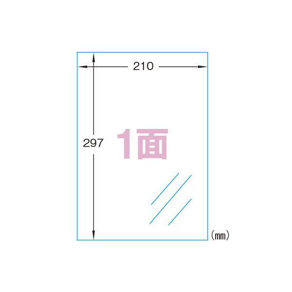 エーワン ラベルシール インクジェット用 透明 1面 徳用 28792 4,903円