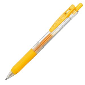 (まとめ) ゼブラ ゲルインクボールペン サラサクリップ 0.5mm 黄 JJ15-Y 1本 【×60セット】
