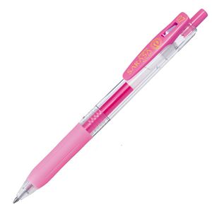 (まとめ) ゼブラ ゲルインクボールペン サラサクリップ 0.7mm ライトピンク JJB15-LP 1本 【×60セット】