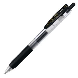 (まとめ) ゼブラ ゲルインクボールペン サラサクリップ 0.7mm 黒 JJB15-BK 1本 【×60セット】