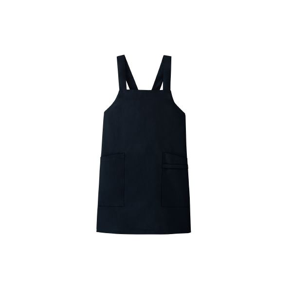 フォーク エプロン L～LL ダークネイビー 4048