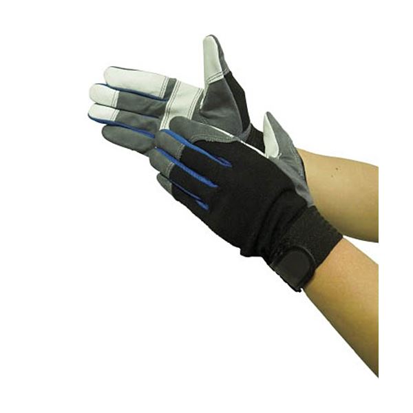(まとめ) ユニワールド WORKS HOMME ハイブリッド フレックス LL 2710-LL 1双 【×5セット】