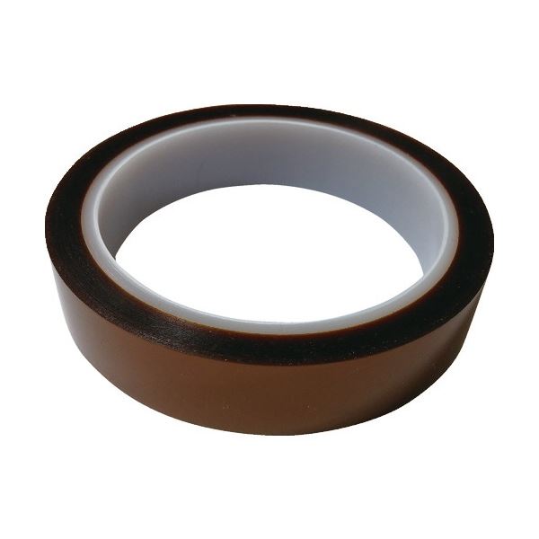 (まとめ) TRUSCO ポリイミド粘着テープ 20mm×33m 茶褐色 TPFT-20-33 1巻 【×3セット】