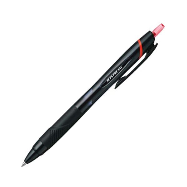 (まとめ) 三菱鉛筆 油性ボールペン ジェットストリーム 0.7mm 赤 SXN15007.15 1本 【×100セット】|QUOLI
