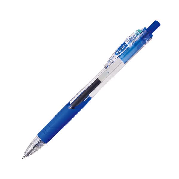 (まとめ) ゼブラ 油性ボールペン スラリ 0.5mm 青 BNS11-BL 1本 【×100セット】