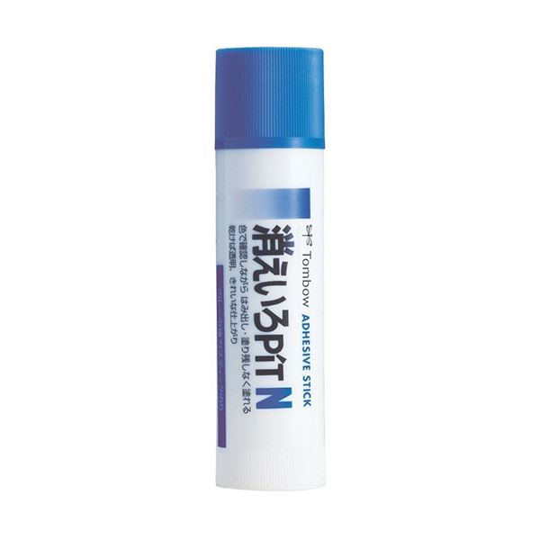 (まとめ) トンボ鉛筆 スティックのり 消えいろピット N 約22g PT-NC 1セット(20本) 【×5セット】|QUOLI
