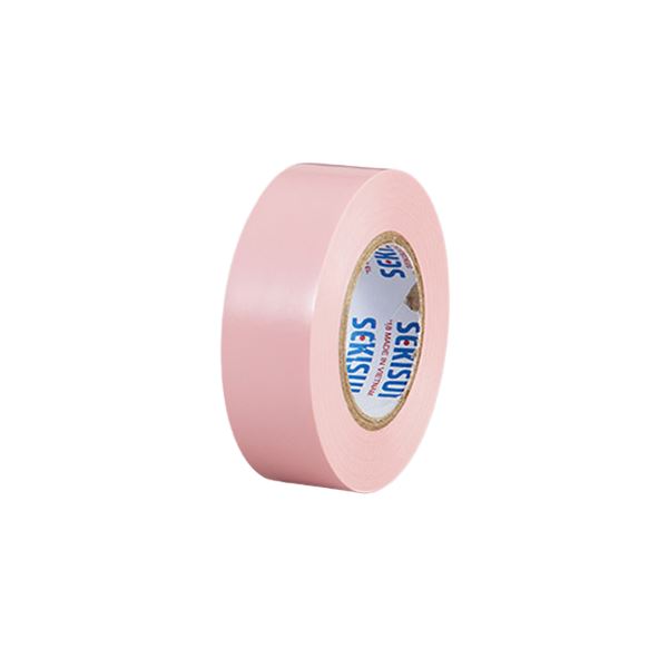 (まとめ) 積水 エスロンテープ #360 幅19mm×長10m 桃 【×30セット】