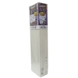 〔6個セット〕 風呂ふた 風呂フタ 70cm×140cm用 薄型 折りたたみ式 フラット形 コンパクト 裏面防滑加工 SGマーク認定 浴室