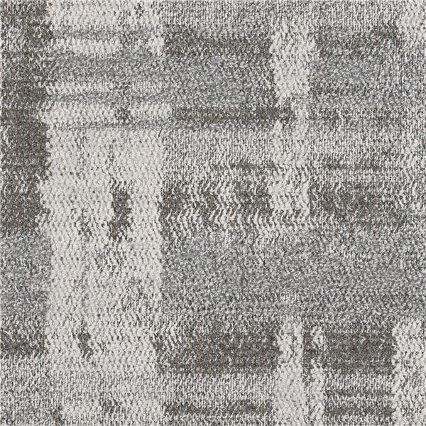 タイルカーペット/絨毯 【ECOS 約50&times;50cm 16枚入 ID-4201】 防炎 静電 消臭 防汚 日本製 スミノエ 〔事務所 オフィス DIY〕【代引不可】｜QUOLI