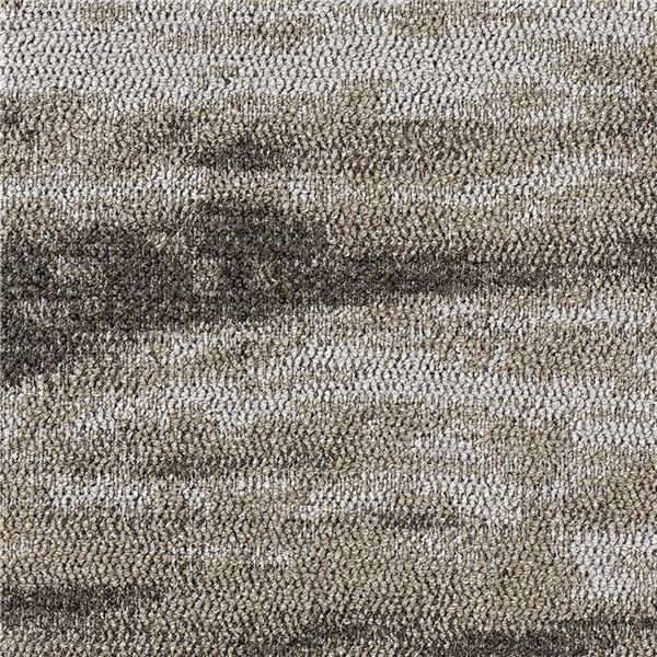 タイルカーペット/絨毯 【ECOS 約50&times;50cm 16枚入 ID-4301】 防炎 静電 消臭 防汚 日本製 スミノエ 〔事務所 オフィス DIY〕【代引不可】｜QUOLI
