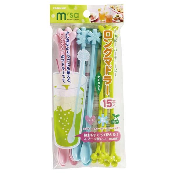 ロングマドラー 30本入り ナチュラル 240個セット スプーンマドラー 使い捨て食器 持ち帰り テイクアウト アウトドア パーティー｜QUOLI