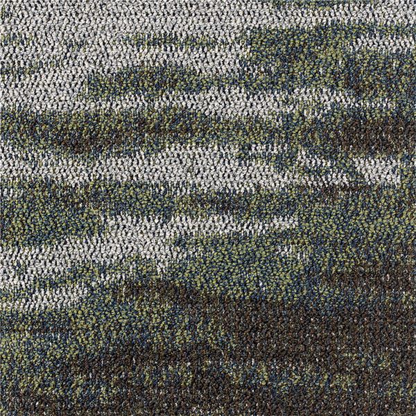タイルカーペット/絨毯 【ECOS 約50&times;50cm 16枚入 ID-4302】 防炎 静電 消臭 防汚 日本製 スミノエ 〔事務所 オフィス DIY〕【代引不可】｜QUOLI