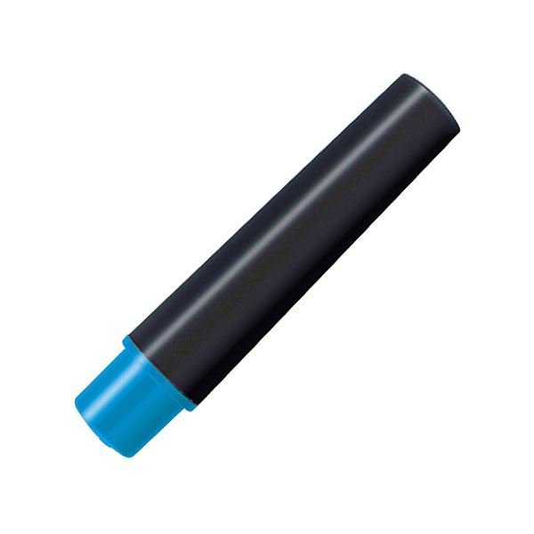 (まとめ) ゼブラ 水性マーカー紙用マッキー（太+細）用インクカートリッジ ライトブルー RWYT5-LB 1パック（2本） 【×100セット】