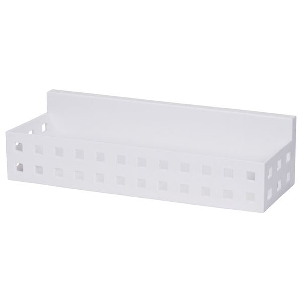 〔25個セット〕 スパイスラック 調味料ラック 約幅245mm ホワイト マグネット式 磁石式 Mag-On 小物収納 キッチン 台所｜QUOLI