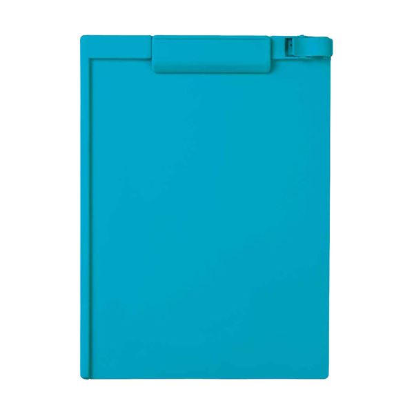 （まとめ）セキセイ クリップボード A4タテ スカイブルー SSS-3056P-SB 1セット（10枚） 【×3セット】