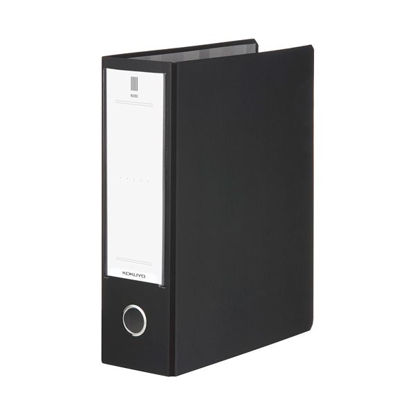 (まとめ) コクヨ チューブファイル(NEOS)A4タテ 800枚収容 80mmとじ 背幅95mm ブラック フ-NE680D 1冊 【×10セット】 15,865円