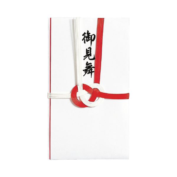 (まとめ)マルアイ 祝金封 キ-112 赤白7本 御見舞(×100セット)