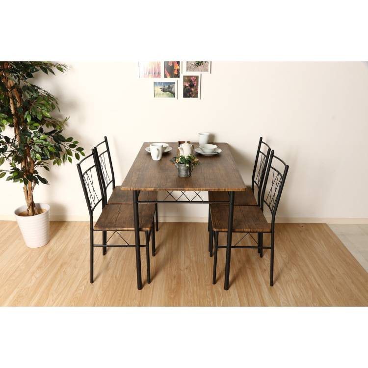 ダイニングセット 安い ダイニングテーブルセット おしゃれ テーブルセット 4人 リビングダイニングセット 4人用 幅110 ダイニング カフェ ダイニング5点セット Scadep Org