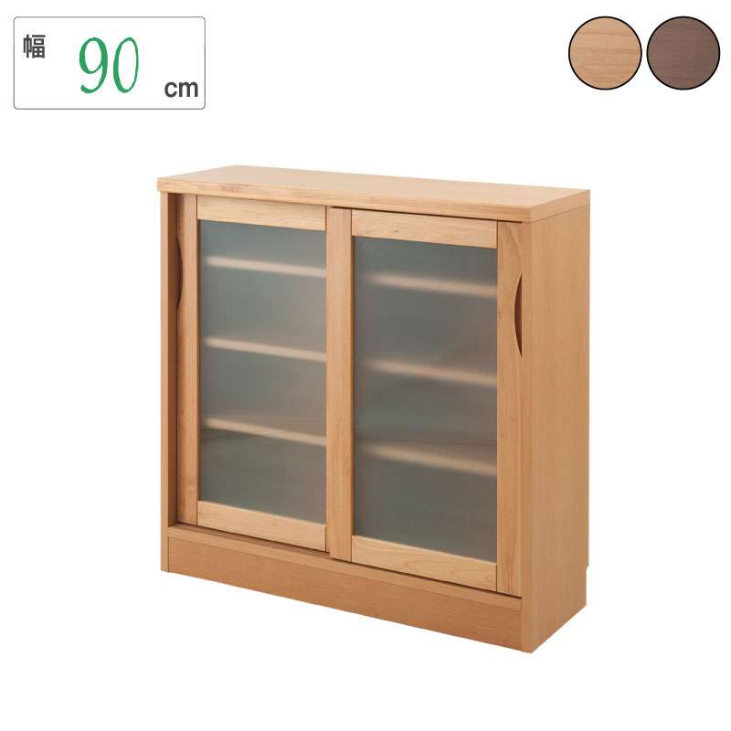 福袋特集 21 扉 ガラス 引き戸 90 奥行30cm 収納 完成品 幅90 ロータイプ 食器棚 おしゃれ 和風 北欧 国産 薄型 大容量 木製 日本製 高級 キッチンボード N9rte 0074 0076 Americachina Org