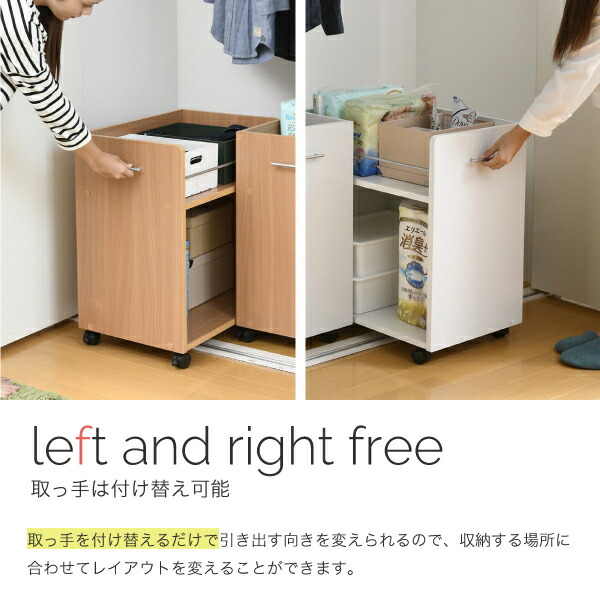 クローゼット収納ラック2個セット幅38奥行58キャスター付きワゴン整理隙間家具押入れ収納リビング大容量棚スライド収納庫日用品収納ケース