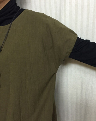 すっきり フレンチパフワンピースバルーン 綿絮100 猛烈サイズ 30田んぼ 40代 50代 60代 70代のための心柄政派年嵩 レディースファッション Effie Europe Com