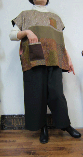 続・創作の服は楽しい♪料理はコワい。。。創作ベストを着て作る創作料理は星三つ♪